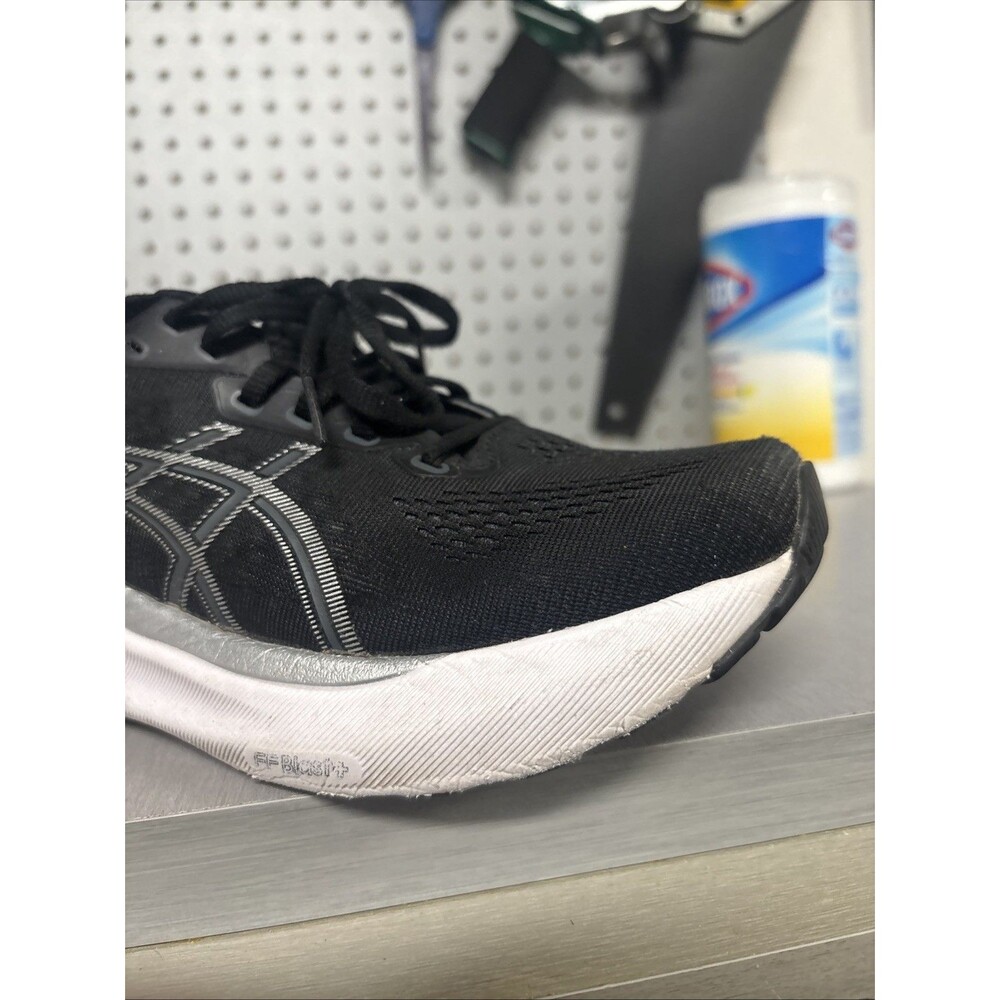 Asics Gel Kayano 31 Shoes Womens Sz 6 Black White Running Sneakers 1012B670 - Picture 12 of 16